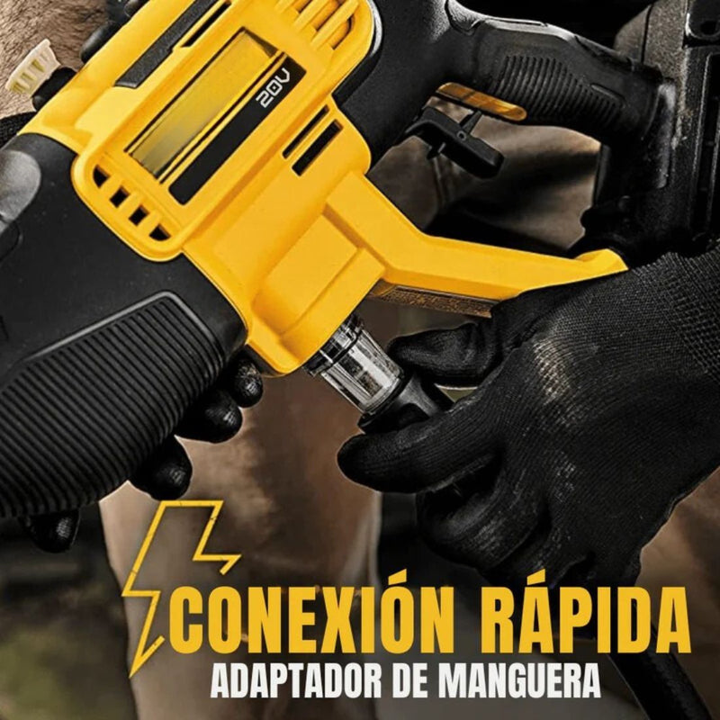 KIT ORIGINAL: HIDROLAVADORA PORTÁTIL + ACCESORIOS + 2 BATERÍAS 48V + CAJA DE HERRAMIENTAS DE 108 PCS DE REGALO - PROMOCION CIERRE DE LA TIENDA